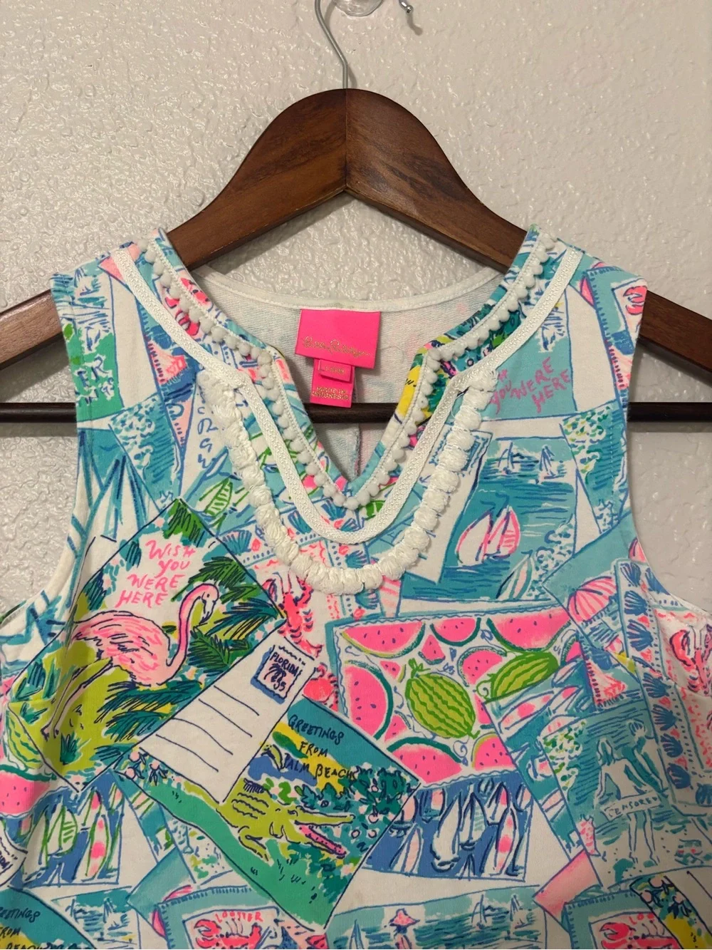 Lilly Pulitzer Girls Mini Harper Shift Dress
